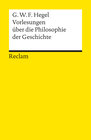 Buchcover Vorlesungen über die Philosophie der Geschichte