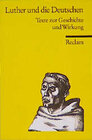 Buchcover Luther und die Deutschen