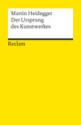 Buchcover Der Ursprung des Kunstwerkes