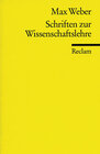 Buchcover Schriften zur Wissenschaftslehre