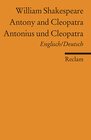 Buchcover Antony and Cleopatra /Antonius und Cleopatra