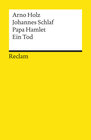 Buchcover Papa Hamlet. Ein Tod