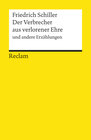 Buchcover Der Verbrecher aus verlorener Ehre und andere Erzählungen