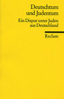 Buchcover Deutschtum und Judentum