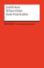 Buchcover When Hitler Stole Pink Rabbit