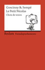 Buchcover Le Petit Nicolas. Choix de textes