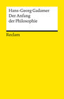 Buchcover Der Anfang der Philosophie