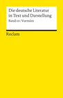 Buchcover Die deutsche Literatur. Ein Abriss in Text und Darstellung