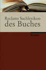 Buchcover Reclams Sachlexikon des Buches