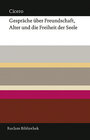 Buchcover Gespräche über Freundschaft, Alter und die Freiheit der Seele