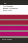 Buchcover Über die Liebe. Amores - Ars amatoria