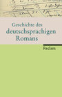 Buchcover Geschichte des deutschsprachigen Romans