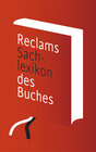 Buchcover Reclams Sachlexikon des Buches