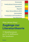 Buchcover Zugänge zur Literaturtheorie. 17 Modellanalysen zu E.T.A. Hoffmanns »Der Sandmann«