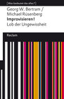 Buchcover Improvisieren! Lob der Ungewissheit