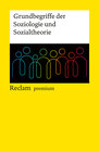 Buchcover Grundbegriffe der Soziologie und Sozialtheorie