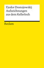 Buchcover Aufzeichnungen aus dem Kellerloch