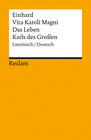 Buchcover Vita Karoli Magni / Das Leben Karls des Großen