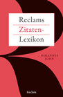 Buchcover Reclams Zitaten-Lexikon