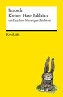 Buchcover Kleiner Hase Baldrian und andere Hasengeschichten