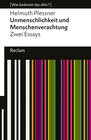 Buchcover Unmenschlichkeit und Menschenverachtung