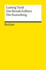Buchcover Der blonde Eckbert · Der Runenberg. Märchen