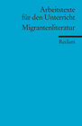 Buchcover Migrantenliteratur