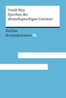 Buchcover Epochen der deutschsprachigen Literatur
