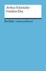 Buchcover Lektüreschlüssel zu Arthur Schnitzler: Fräulein Else