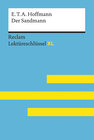 Buchcover Der Sandmann von E. T. A. Hoffmann: Lektüreschlüssel mit Inhaltsangabe, Interpretation, Prüfungsaufgaben mit Lösungen, L