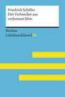 Buchcover Der Verbrecher aus verlorener Ehre von Friedrich Schiller: Lektüreschlüssel mit Inhaltsangabe, Interpretation, Prüfungsa