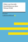 Buchcover Geschichten aus dem Wiener Wald von Ödön von Horváth. Lektüreschlüssel mit Inhaltsangabe, Interpretation, Prüfungsaufgab
