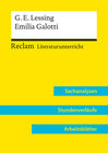 Buchcover Gotthold Ephraim Lessing: Emilia Galotti (Lehrerband) | Mit Downloadpaket (Unterrichtsmaterialien)