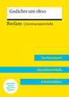 Buchcover Gedichte um 1800