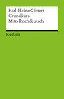 Buchcover Grundkurs Mittelhochdeutsch