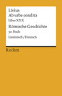 Buchcover Ab urbe condita. Liber XXX / Römische Geschichte. 30. Buch