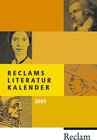 Buchcover Reclams Literatur-Kalender 2005