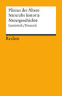 Buchcover Naturalis historia / Naturgeschichte