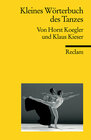 Buchcover Kleines Wörterbuch des Tanzes