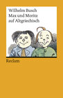 Buchcover Max und Moritz auf Altgriechisch