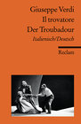 Buchcover Il trovatore / Der Troubadour