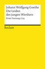 Buchcover Die Leiden des jungen Werthers