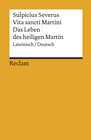 Buchcover Vita Sancti Martini / Das Leben des Heiligen Martin