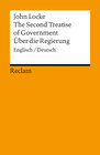 Buchcover The Second Treatise of Government / Über die Regierung