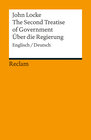 Buchcover The Second Treatise of Government / Über die Regierung. Englisch/Deutsch