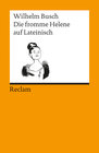 Buchcover Die fromme Helene auf Lateinisch