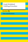 Buchcover Frühlings Erwachen. Textausgabe mit Kommentar und Materialien