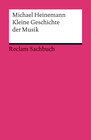 Buchcover Kleine Geschichte der Musik