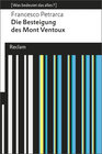 Buchcover Die Besteigung des Mont Ventoux