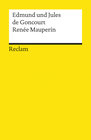 Buchcover Renée Mauperin